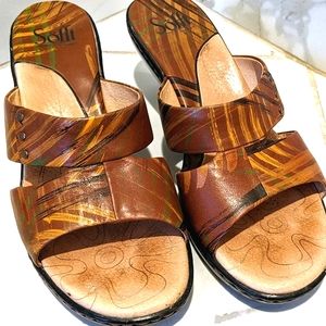 Softt slip-on sandals